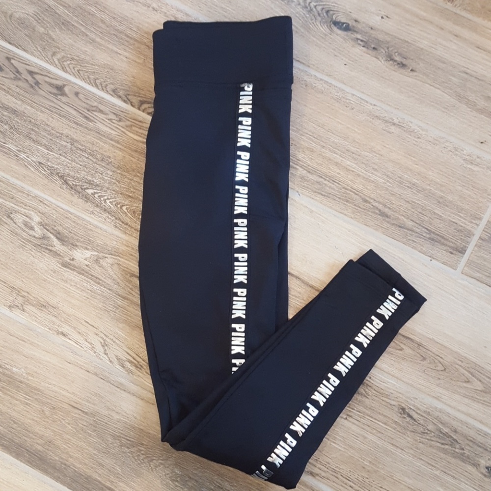 Black VS Pink leggings size Small